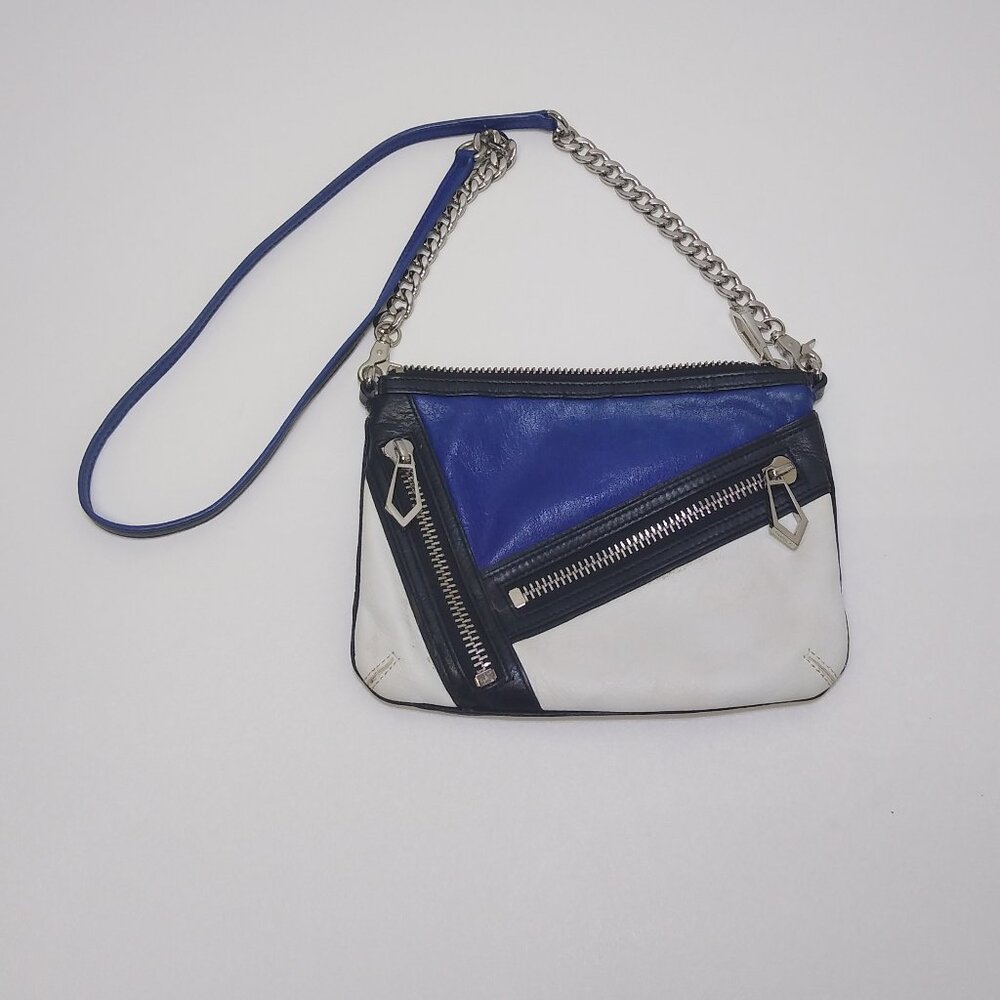 botkier Ultraviolet Cruz Crossbody Clutch Purse Bag Detachable Chain